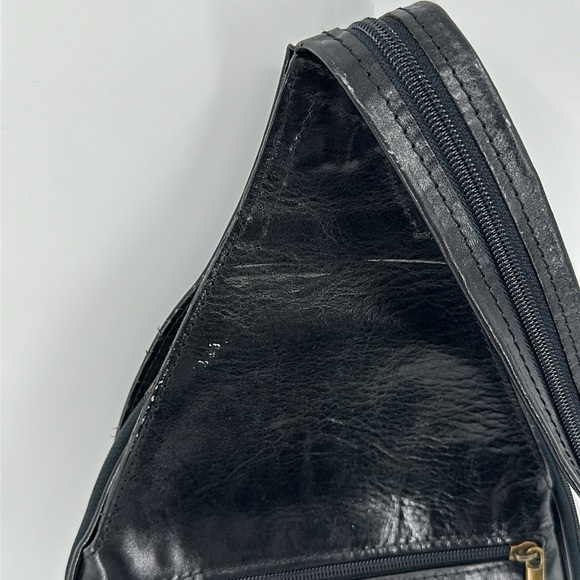 Vintage Italian Leather Sling/Backpack main image 12